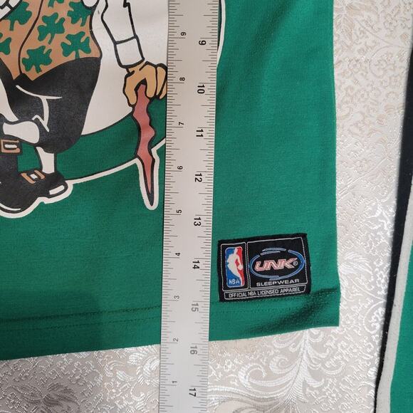 UNK Celtics boys pajamas size XS/4 green t shirt & pants NBA basketball Garnett - Picture 5 of 12